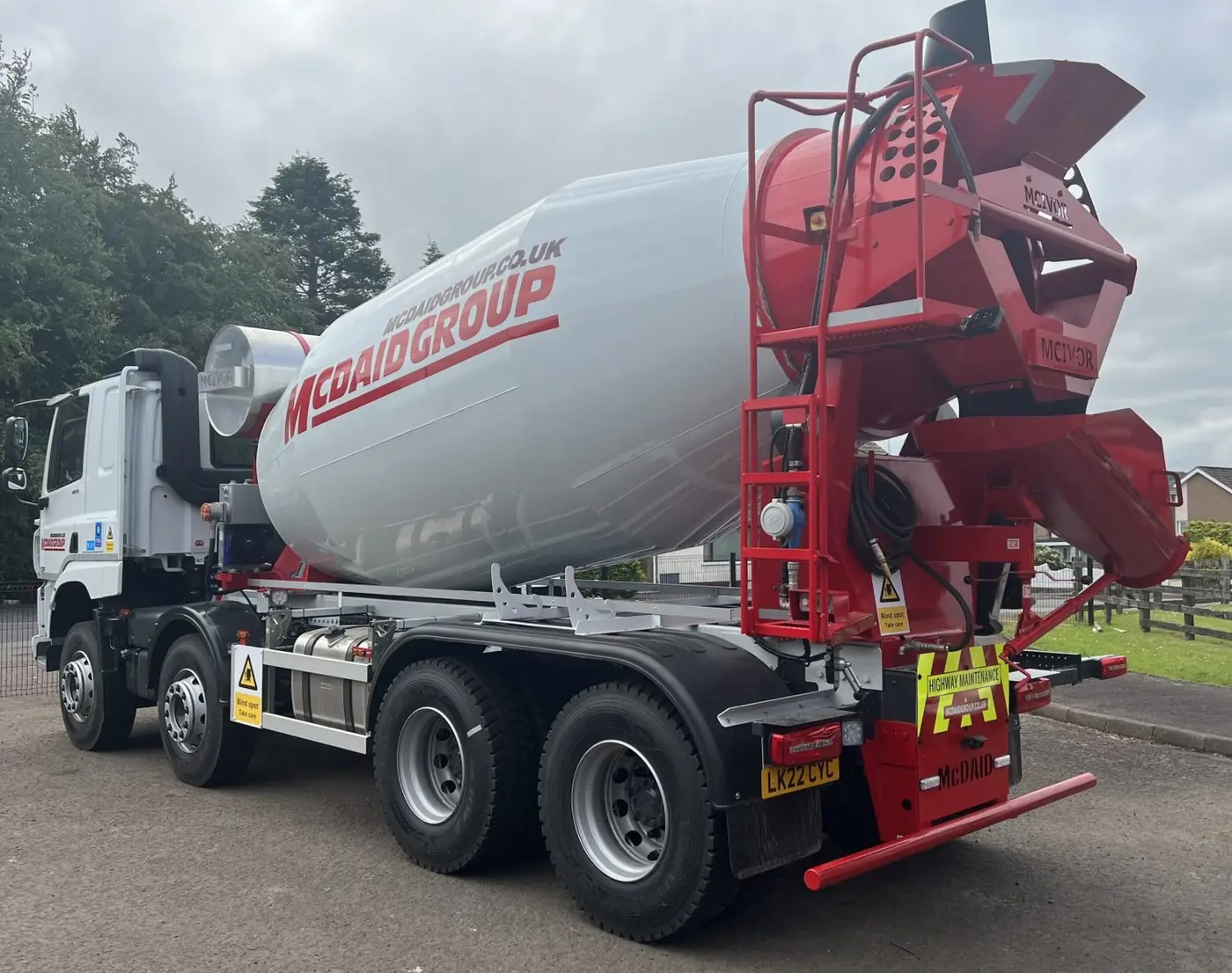 Truck mixer fully refurbished