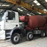Mixer in workshop