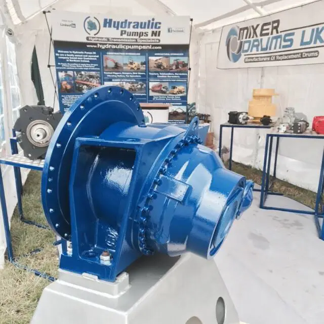 Hydraulic pump on display Cookstown