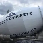 Concrete mixer truck ready for delivery Northern Ireland