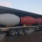 delivery of mixing drums