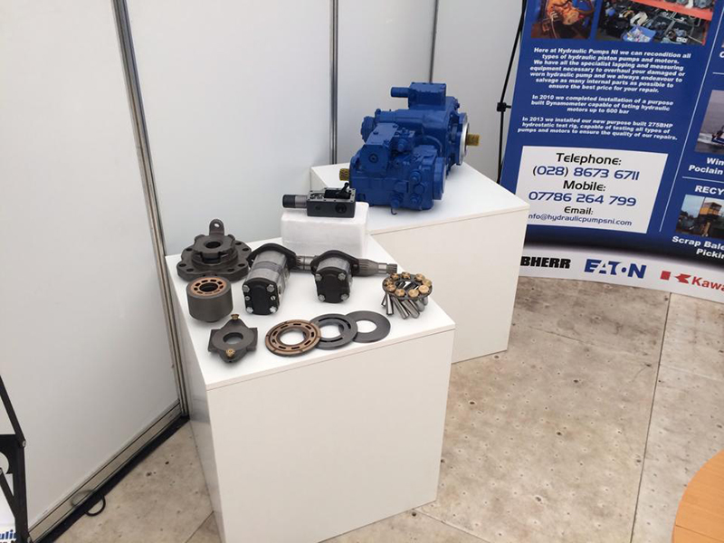 Reconditioned hydraulic pumps and motors in Northern Ireland